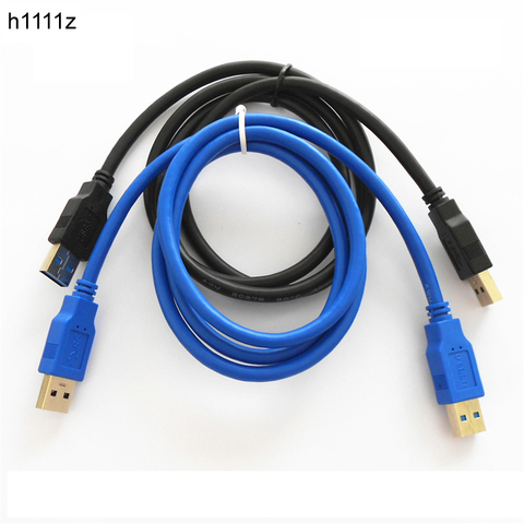 NEW USB 3.0 Cable 60/80/100/150cm USB to USB Cables Type A Male to Male USB3.0 Extension Cable for Antminer Bitcoin Miner Mining ► Photo 1/6