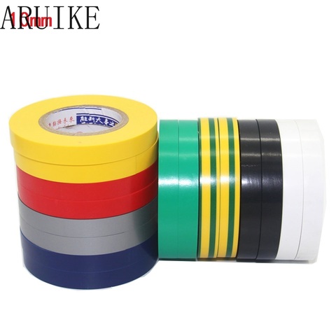 Electrical tape 10mm X18 meter long 18mm insulation  black large volume  Multi-color For Wire Charging Cable DIY Tool ► Photo 1/4