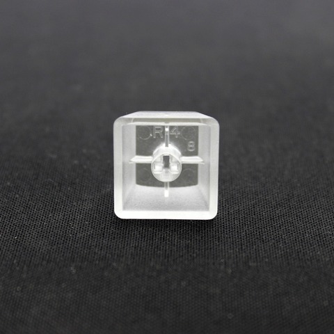 10 pcs\lot ABS Blank Clear Blue Translucious Keycap 1u Keycap For MX switches Mechanical Keyboard Switch Tester ► Photo 1/6