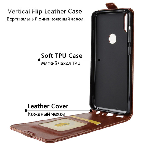 Flip Leather Case for Asus ZenFone 5 ZE620KL Phone Cover for Zenfone Max Pro M1 ZB602KL ZB555KL Case for Asus ZC554KL ZC520KL ► Photo 1/6