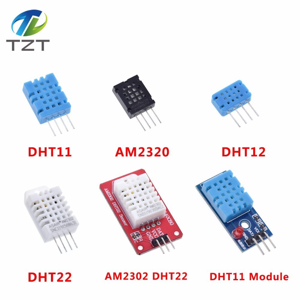 DHT22 AM2302 DHT11/DHT12 AM2320 Digital Temperature Humidity Sensor Module Board