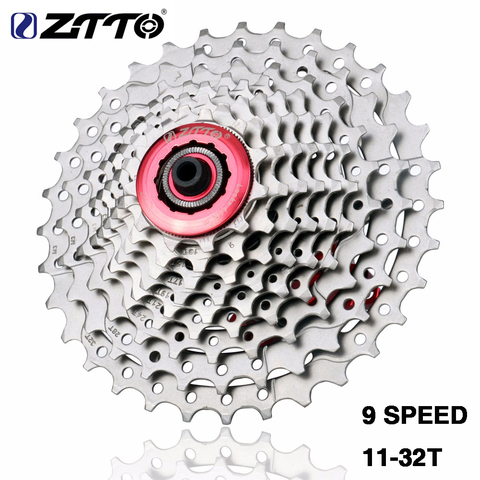 ZTTO 9 Speed 11-32T MTB Mountain Bike Cassette 9s 18s 27s 32t Freewheel Bicycle Flywheel for parts M370 M430 M4000 M590 M3000  ► Photo 1/1