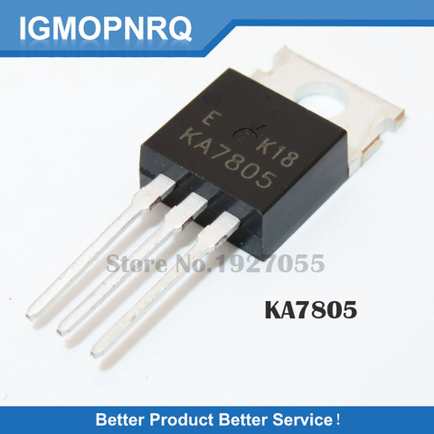 10PCS KA7805 5V 1A TO-220 integrated circuit ► Photo 1/1