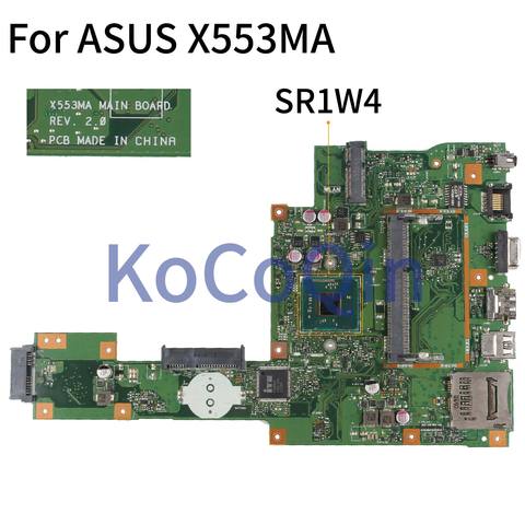 KoCoQin Laptop motherboard For ASUS A553M X503M F503M X553MA X503M X553M F553M F553MA Mainboard REV:2.0 SR1YJ ► Photo 1/5