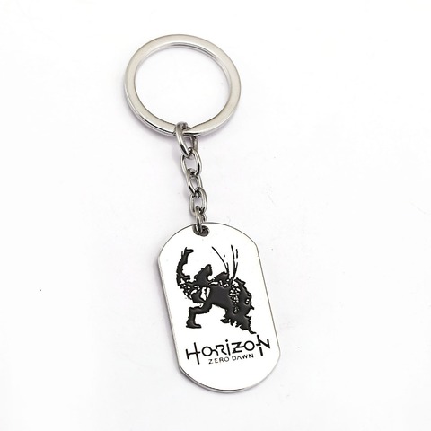 Horizon Zero Dawn Keychain Metal Alloy Key Chains New Fashion Horizon Zero Dawn Key Holder Souvenirs For Men Gift ► Photo 1/6