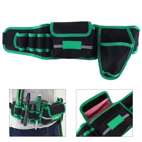 Multifunction Durable Waterproof Waist Tool Bag Belt Electrician Repair Tool Holder Pouch Organizer with Electric Drill Pocket ► Photo 1/5