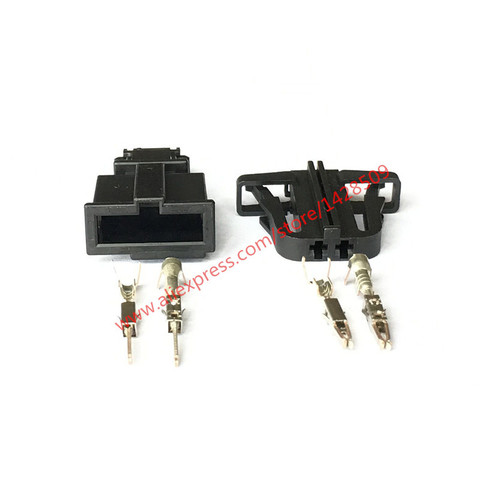 5 Sets kit 2 pin License plate lamp car door connector Trunk lights Horn Sensor Plug for VW Audi Skoda 3B0972712 3B0972702 ► Photo 1/1