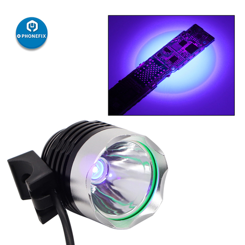 5V USB Ultra Violet Light Lamp Shadowless UV glue Curing LED light for Refurbish LCD Screen Mobile phone PCB Soldering Repair ► Photo 1/6