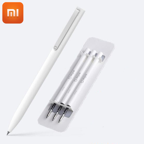 Original Xiaomi Mijia Sign Pen 9.5mm Signing Pen PREMEC Smooth Switzerland Refill MiKuni Japan Ink Add Mijia Black Refill ► Photo 1/6