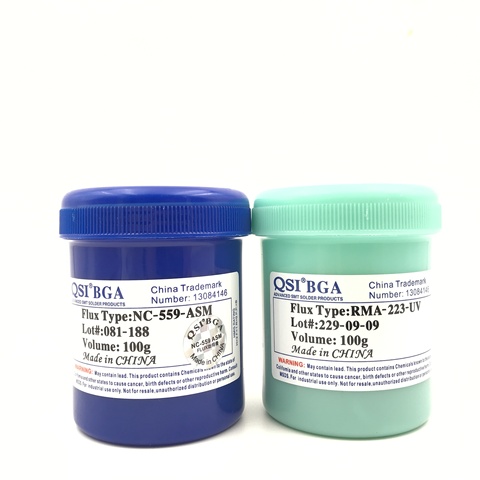 100g RMA-223-UV NC-559-ASM  BGA PCB Flux Paste No-Clean Solder / SMD Soldering Paste Flux Grease flux rma 223 559 ► Photo 1/6