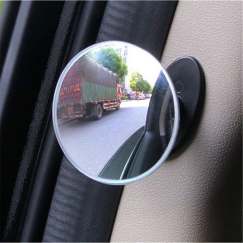 Car Blind Spot Mirror Multi-function Door Side Mirror 360 degree Rotation In-Car Safety Mirror Wide Angle Rear View Mirror ► Photo 1/6