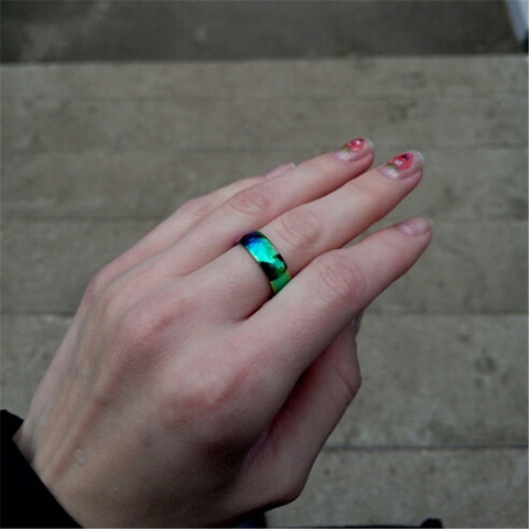 Men Women Rainbow Colorful Ring Titanium Steel Wedding Band Ring Width 2mm 4mm 6mm 8mm Size 5-13 Gift ► Photo 1/5