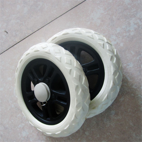 Auto accessories small cart trolley wheels for grocery shopping trolley cart 2pc ► Photo 1/1
