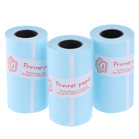 1/3 Roll Printable Sticker Paper Roll 57x30mm Self-adhesive