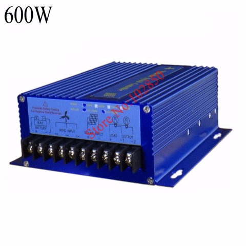 900W Hybrid System Charge Controller 600W Wind Turbine +300W Solar Panel 12V 24V Auto Sense Wind Generator Charge Regulator ► Photo 1/1