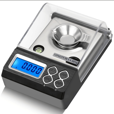 20g 30g 50g 0.001g Precision Portable Electronic Jewelry Scales Gold Germ Balance 0.001g Digital Counting Carat Milligram Scale ► Photo 1/6
