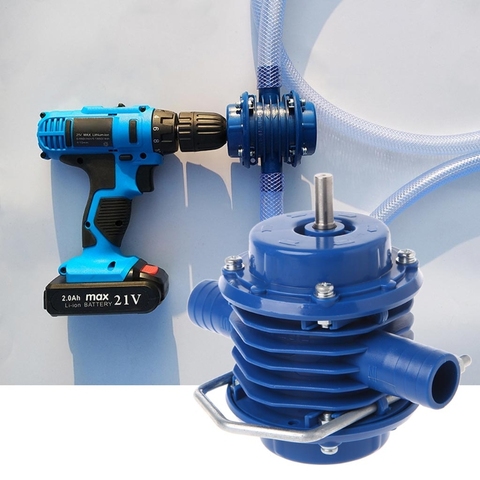2022New Heavy Duty Self-Priming Hand Electric Drill Water Pump Home Garden Centrifugal Miniature Drill DC Small Pump Accessories ► Photo 1/6