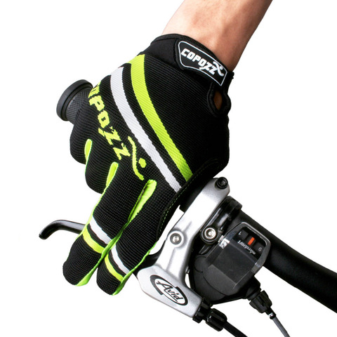 Copozz Full Finger Cycling Gloves Anti-slip Bicycle Gloves Shockproof Sensitive Touch Guantes Ciclismo MTB Bike Sport Gloves ► Photo 1/6