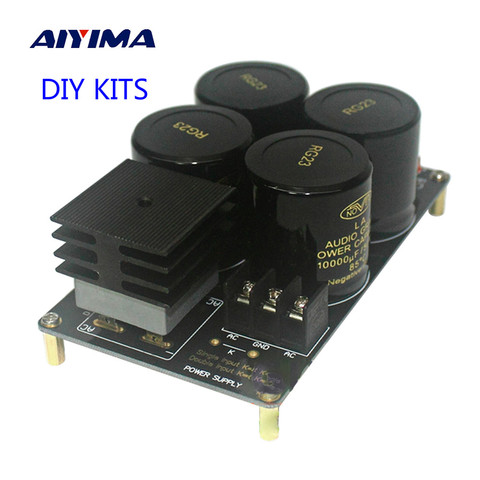 AIYIMA 50A Single Power Rectifier Filter Board Diy Kits PCB Board 10000uF/50V Large Current For 1969 Amplifier ► Photo 1/6