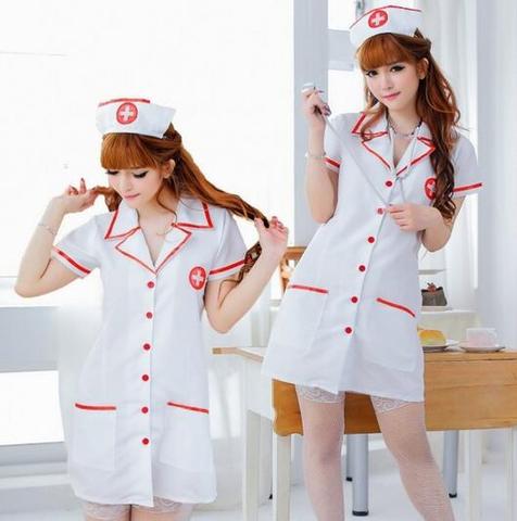 2016 Sexy lingerie hot women Nurse Costume Halloween cosplay perspective  sling nurse dress uniform temptation sex products - Price history & Review  | AliExpress Seller - Wal-Party Store | Alitools.io