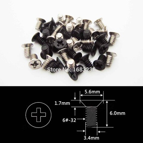 50pcs PC Case 3.5inch Hard Drive HDD Caddy Hot Swap Server Tray Mount Screw Flat Countersunk Phillips head DIY Computer C ► Photo 1/6