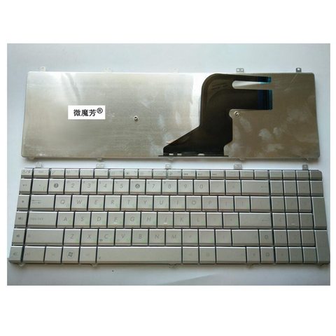 Russian New Keyboard FOR ASUS N55 N55S N55SL N55SF RU laptop keyboard ► Photo 1/3