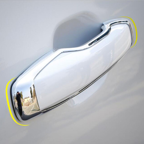 For Volvo XC60 XC90 S90 V90 CC 2022 Car Door knob Decals Chrome