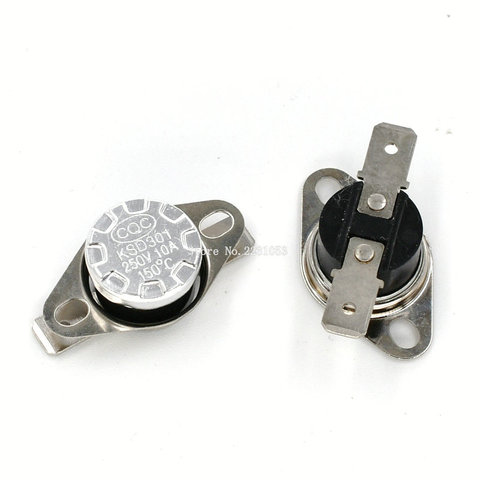 2PCS/LOT KSD301 150 degree Normal Close NC Temperature Controlled Switch Thermostat 250V 10A ► Photo 1/1