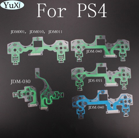 YuXi JDM-030 JDM-040 JDM-055 For ps4 controller conductive film flex cable high quality for ps4 joystick repair part ► Photo 1/5