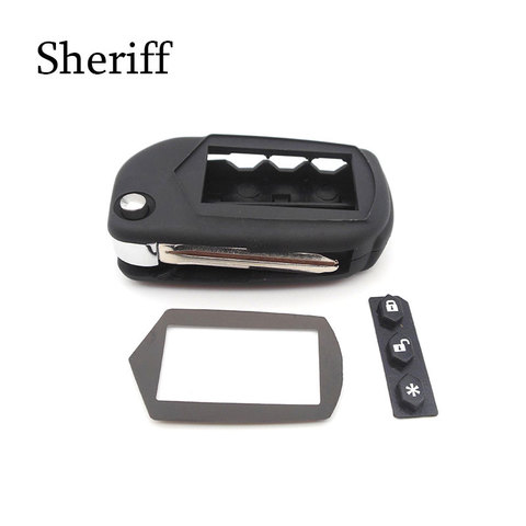 Russian version B9 case keychain for starline B9 B6 A91 A61  lcd remote two way car alarm system free shipping ► Photo 1/2