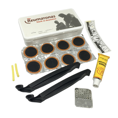 Brand New Bike Bicycle Flat Tire Repair Kit Tool Set Kit Patch Rubber Portable Fetal Best Quality cycling Free Shipping ► Photo 1/6