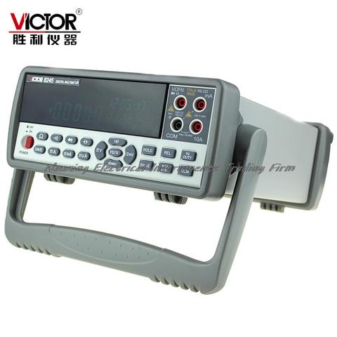 Fast arrival VICTOR 8245 VC8245 Bench desktop display with high precision digital MULTIMETER ► Photo 1/3