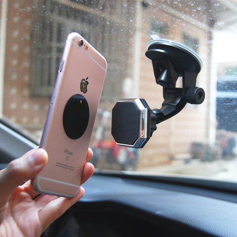 BEAURYMAX Magnetic Car Mount For iPhone Holder Cell Phone Support Smartphone Stand In Car Magnet Mobile Phone Holder ► Photo 1/6