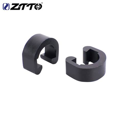 ZTTOBicycle MTB Disc Brake Cable Sets Pipe Line Deduction Transmission Pipe Plastic C type Buckle Snap Clamp for Disc Brake Hose ► Photo 1/2