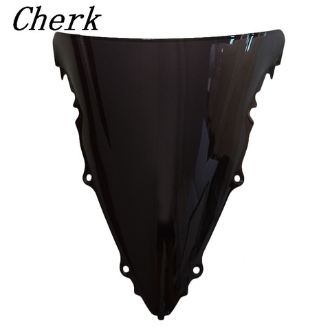 New Motorcycle ABS Double Bubble Windshield Fairing Windscreen  Screen For Yamaha YZF R6 2003-2005 04 Black ► Photo 1/4