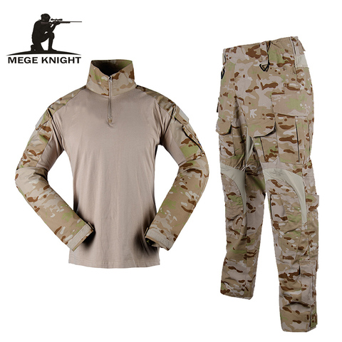 Mege Camouflage Tactical Military Uniform Multicam Special Forces Soldier Suit Combat Shirt Pants Tactics Airsoft Militaire ► Photo 1/6