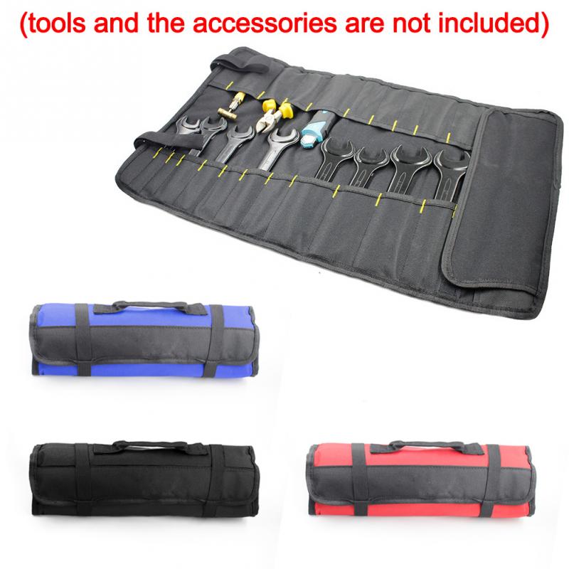 Multifunction Oxford Cloth Folding Wrench Bag Tool Roll Storage Pocket Tools Pouch Portable Case Organizer Holder ► Photo 1/6