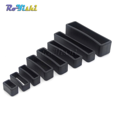 10pcs/pack Plastic Belt Loop Keeper Square Loop Buckles Belt Harness Backpack Straps ► Photo 1/6