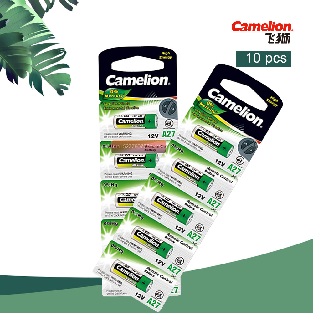 10pcs/lot Camelion 12V 27A MN27 27A L828 A27 Super Alkaline battery For Doorbell  Remote Control Flashlight Etc - Price history & Review, AliExpress Seller  - EAR 3C. Digital Store