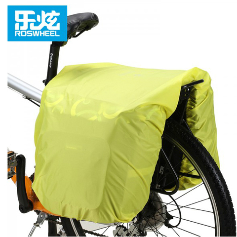 ROSWHEEL Cycling Bag Rain Cover for 14236/14024/14541 Bike Rear Tail Bag Rain Covers Waterproof  Plastic Rack Bicycle bags ► Photo 1/6