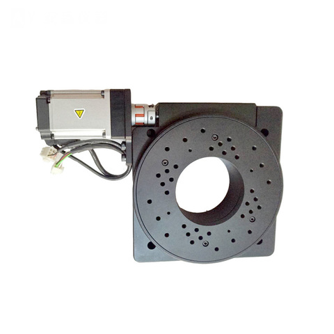 MTS-HX100 high speed electric rotary table, hollow indexing plate 200degrees/S with 400W servo drive ► Photo 1/1