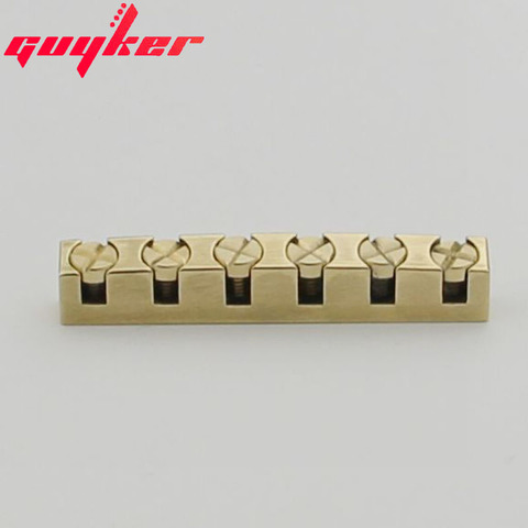 Guyker 43mm Guitar Nut Height Adjustable Bell Brass Nuts Replacement for  LP SG Style Guitar ► Photo 1/5