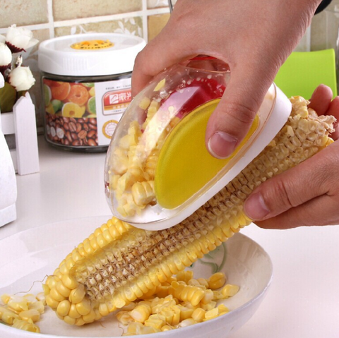 Hot New Useful Corn Stripper cutter Corn shaver Peeler Cooking tools Kitchen Cob Remover ► Photo 1/5