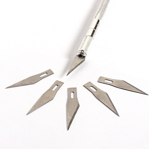6 Blade Carve Knife Extra Tool Sculpture Engrave Backup Graver Cutter Scorper Craft Razor Sharp woodcarve Wood Cut Sculpte Hobby ► Photo 1/4