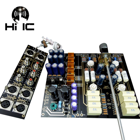 12AU7 Valve  Tube Bile Preamp Pre-amp ECC88  American ARC Circuit Tube Pre-Amplifier Stereo HiFi Balanced Bile Preamp DIY KIT ► Photo 1/1