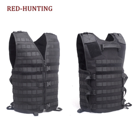 New Men's Molle Tactical Vest Hunting Gear Load Carrier Vest Sport Safety Vest Hunting Fishing with Hydration System ► Photo 1/6