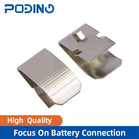 Poding High Quality 18650 Battery Holder RoSH Spring Steel CR123A Battery Contact For Snap On BC-5205 ► Photo 1/3