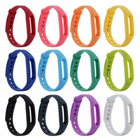 1 pcs Xiaomi mi band 2 Wrist Strap Belt Silicone Colorful Wristband for Mi Band 2 Smart Bracelet for Xiaomi Band 2 Accessorie ► Photo 1/6