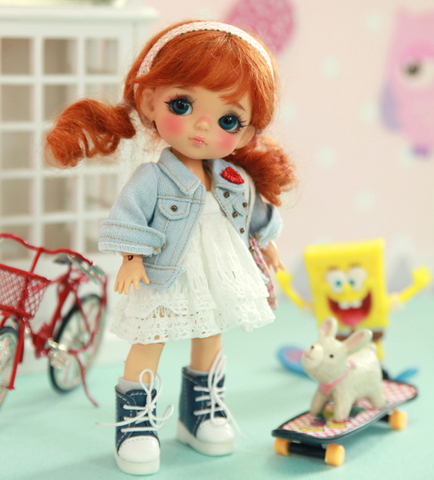 Free shipping 1/8 BJD yellow-berry doll ► Photo 1/3
