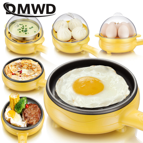 Multifunctional household mini Fried Eggs artifact dormitory egg boiled egg inserted electric frying breakfast machine automatic ► Photo 1/3